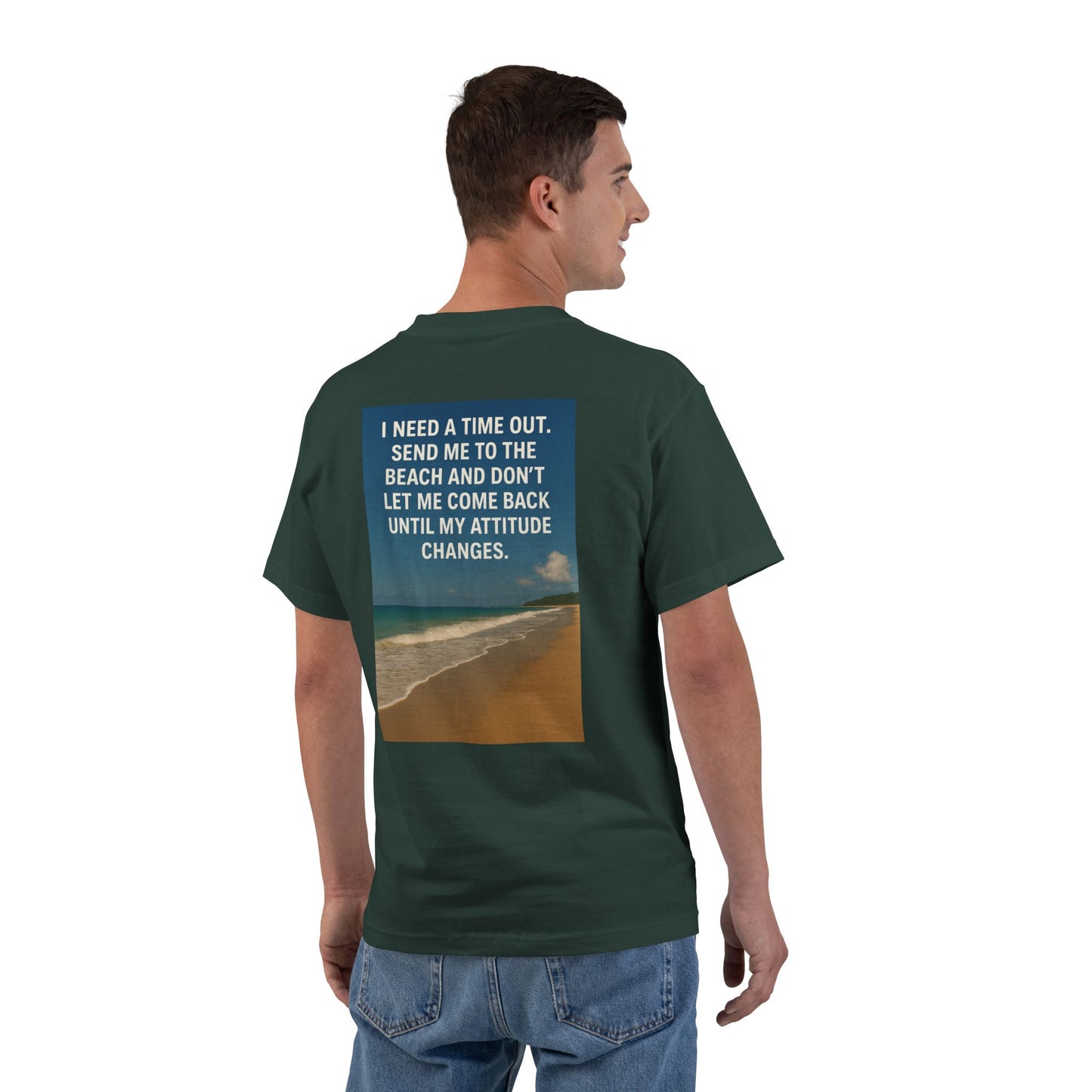 Time Out Men's Short-Sleeve Crewneck Tee