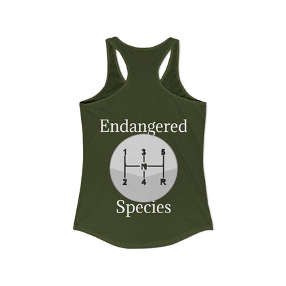 Endangered Species Women's Racerback Tank