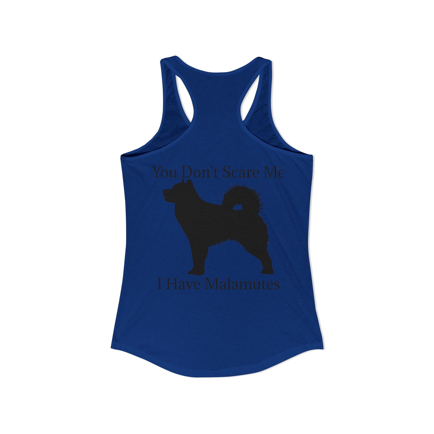 You Don't Scare Me Women's Racerback Tank