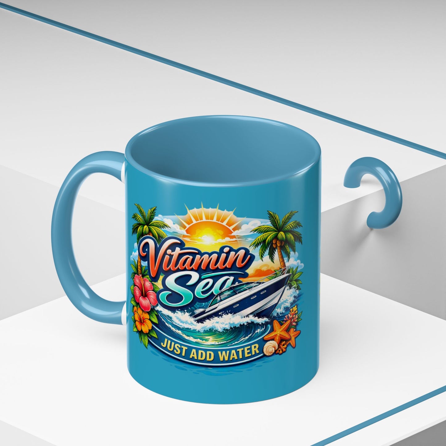 Vitamin Sea 2-Tone Coffee Mug
