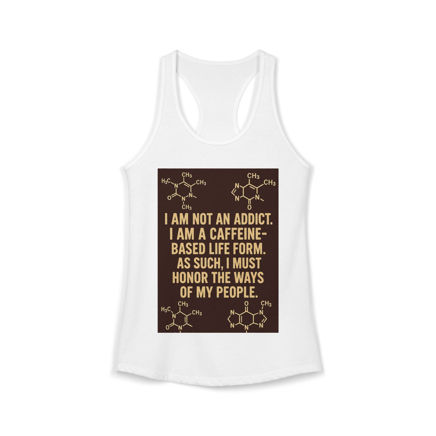 Not An Addict Women's Racerback Tank