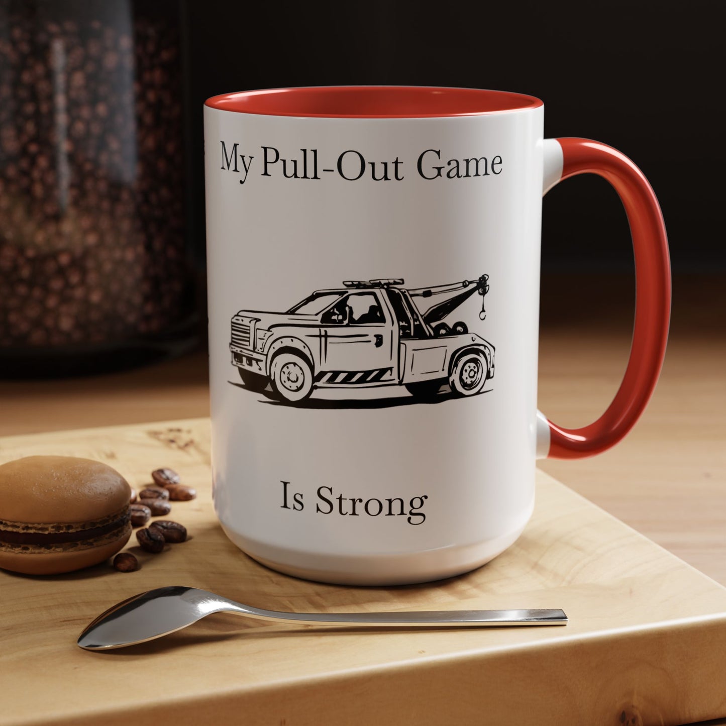 Pull Out Wheel Lift Tow Truck 2-Tone Coffee Mug