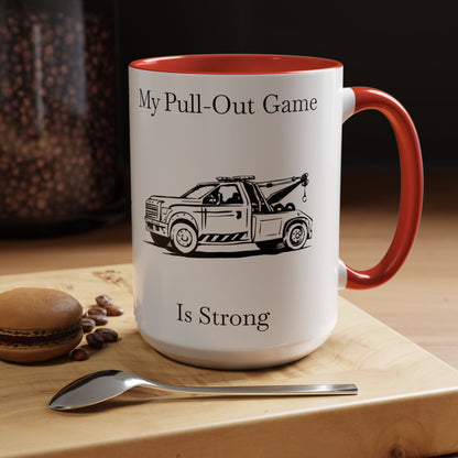 Pull Out Wheel Lift Tow Truck 2-Tone Coffee Mug