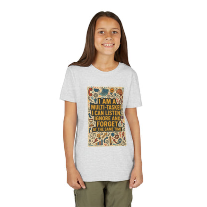 Multi-Tasker Youth Unisex Short Sleeve Crewneck Tee