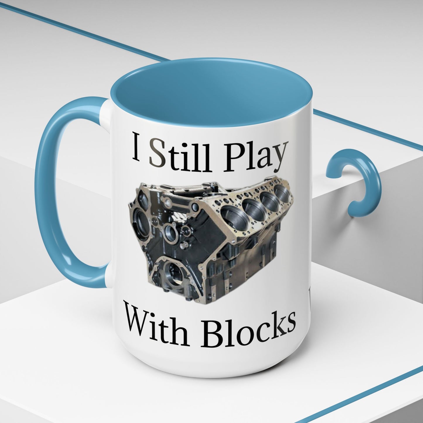 Play With Blocks 2-Tone Coffee Mug