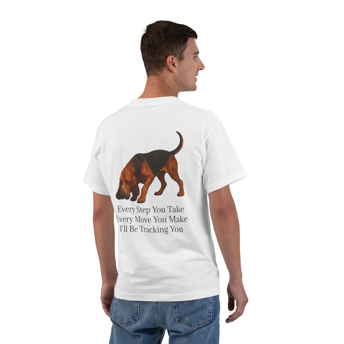 Tracking You Men's Short-Sleeve Crewneck Tee