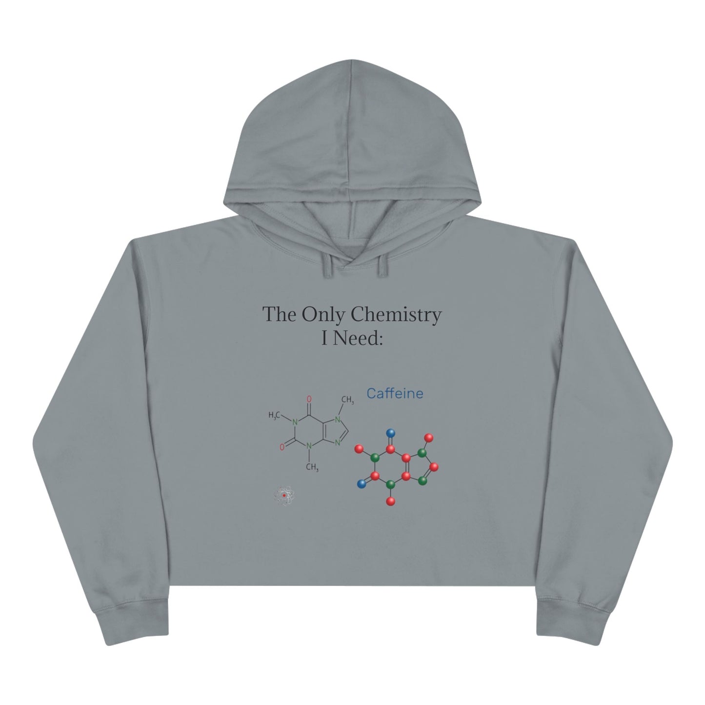 Chemistry Lesson Women's Crop Hoodie