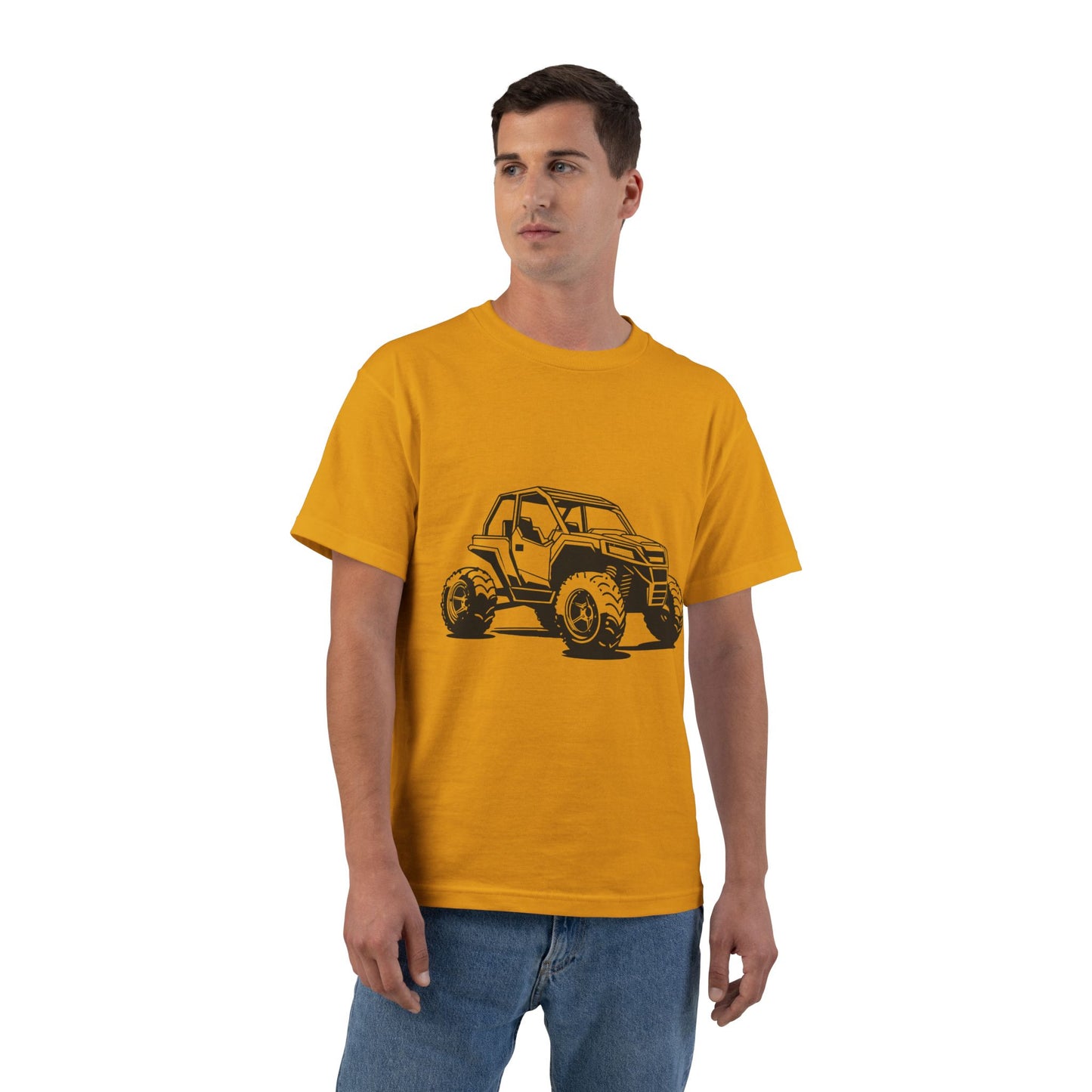 Off The Beaten Path Side By Side Men's Short-Sleeve Crewneck Tee