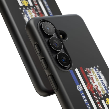 Slow Down Move Over Flag Samsung Case