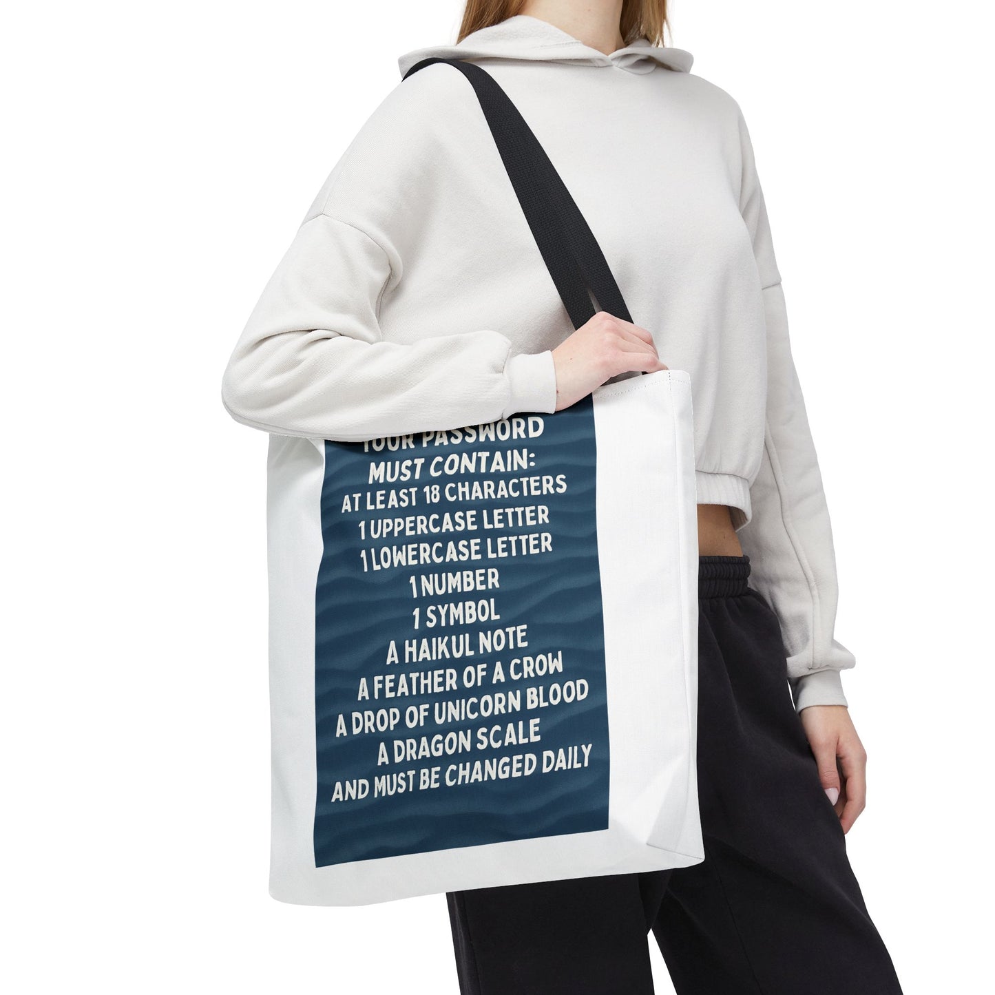 Password Tote Bag
