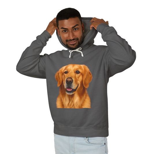 Golden Head Unisex Lightweight Hoodie
