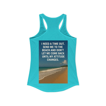 Time Out Women's Racerback Tank