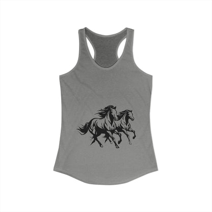Horsin' Around Women's Racerback Tank