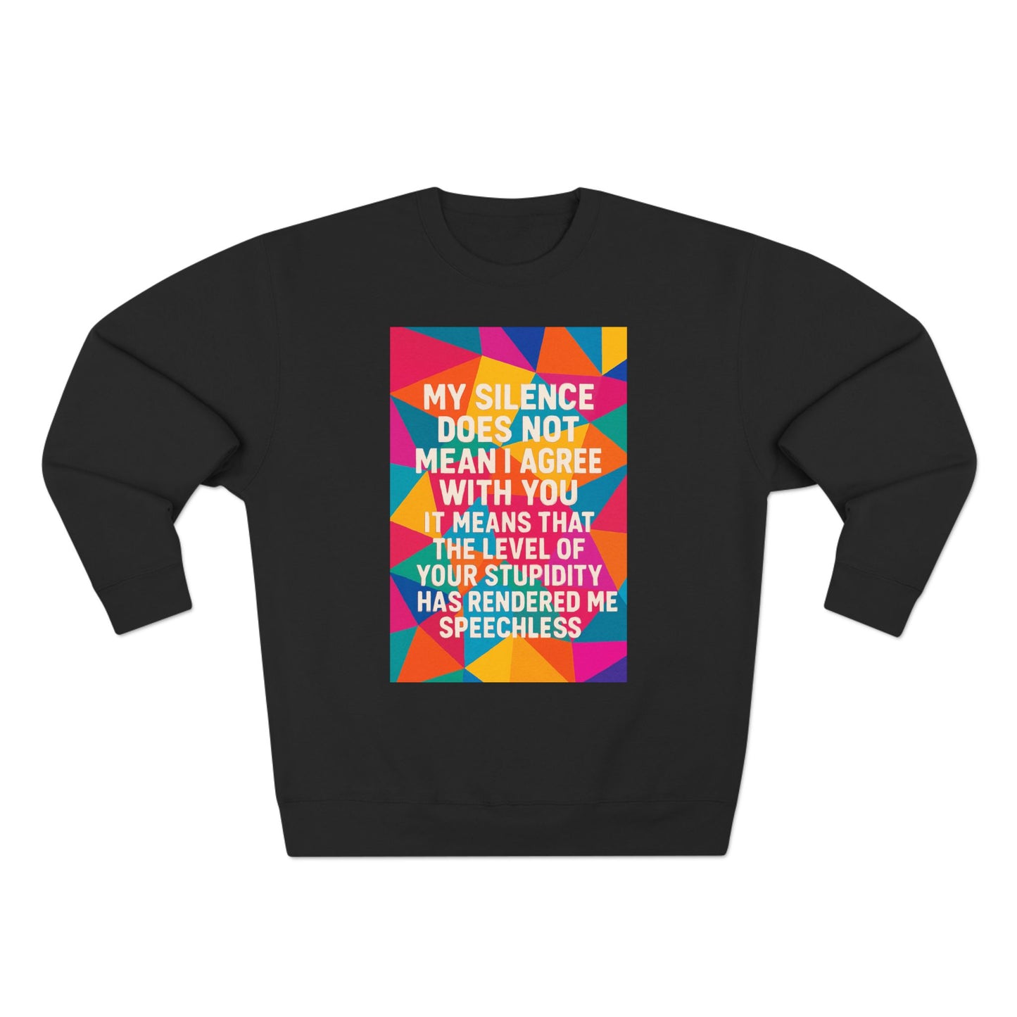 Speechless Unisex Crewneck Sweatshirt