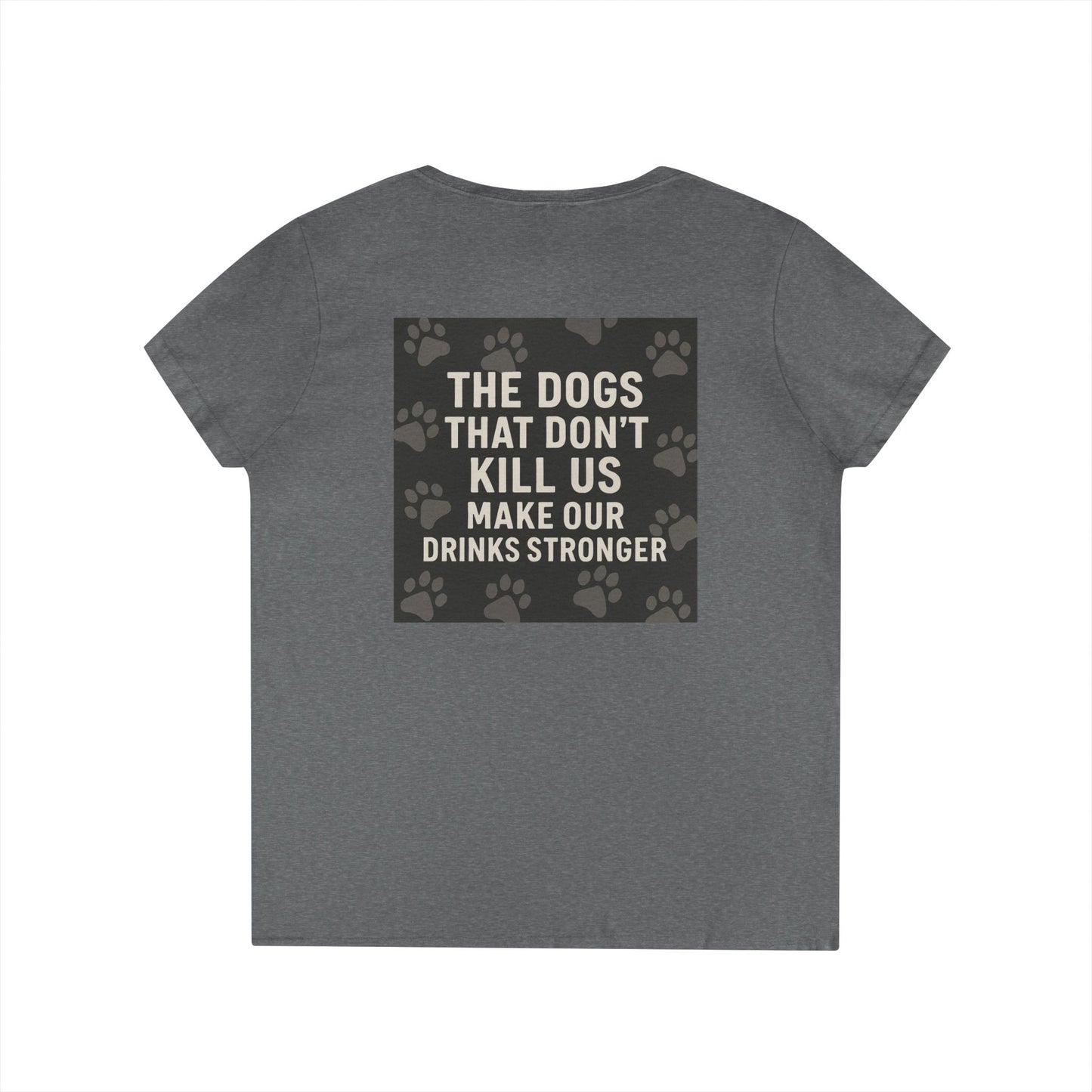 Drinks Stronger Women's V-Neck T-Shirt