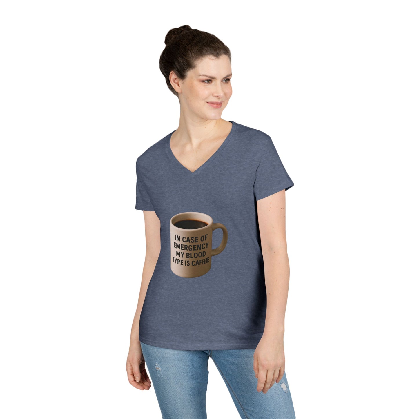 Blood Type Women's V-Neck T-Shirt