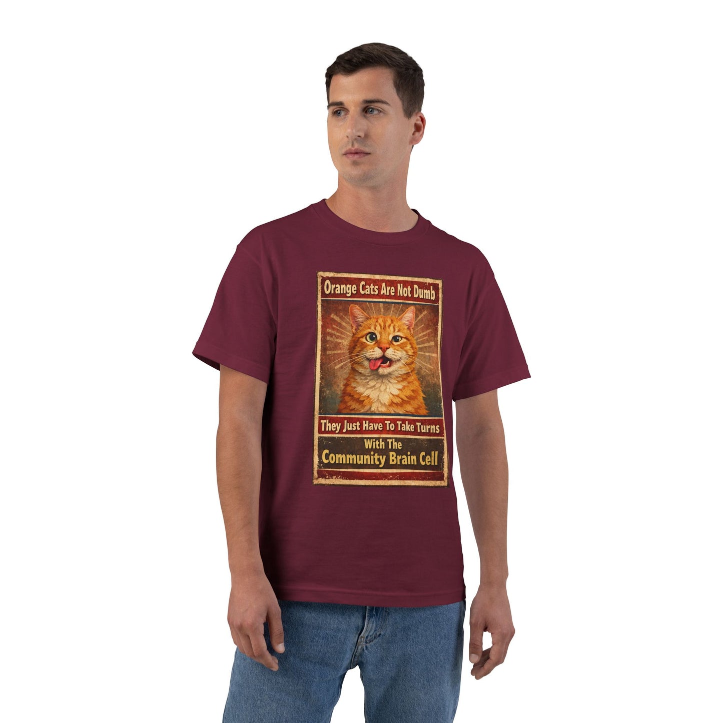 Community Brain Cell Men's Short-Sleeve Crewneck Tee