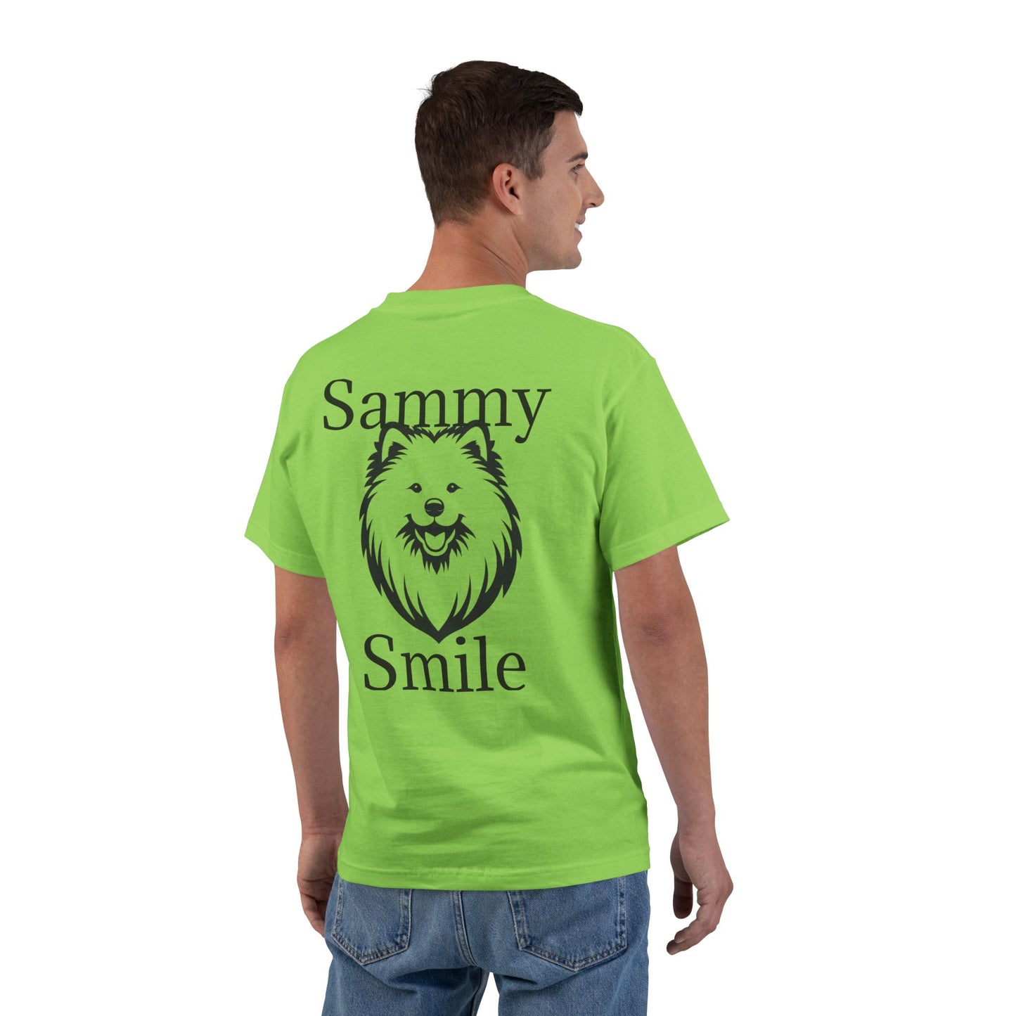 Sammy Smile Men's Short-Sleeve Crewneck Tee