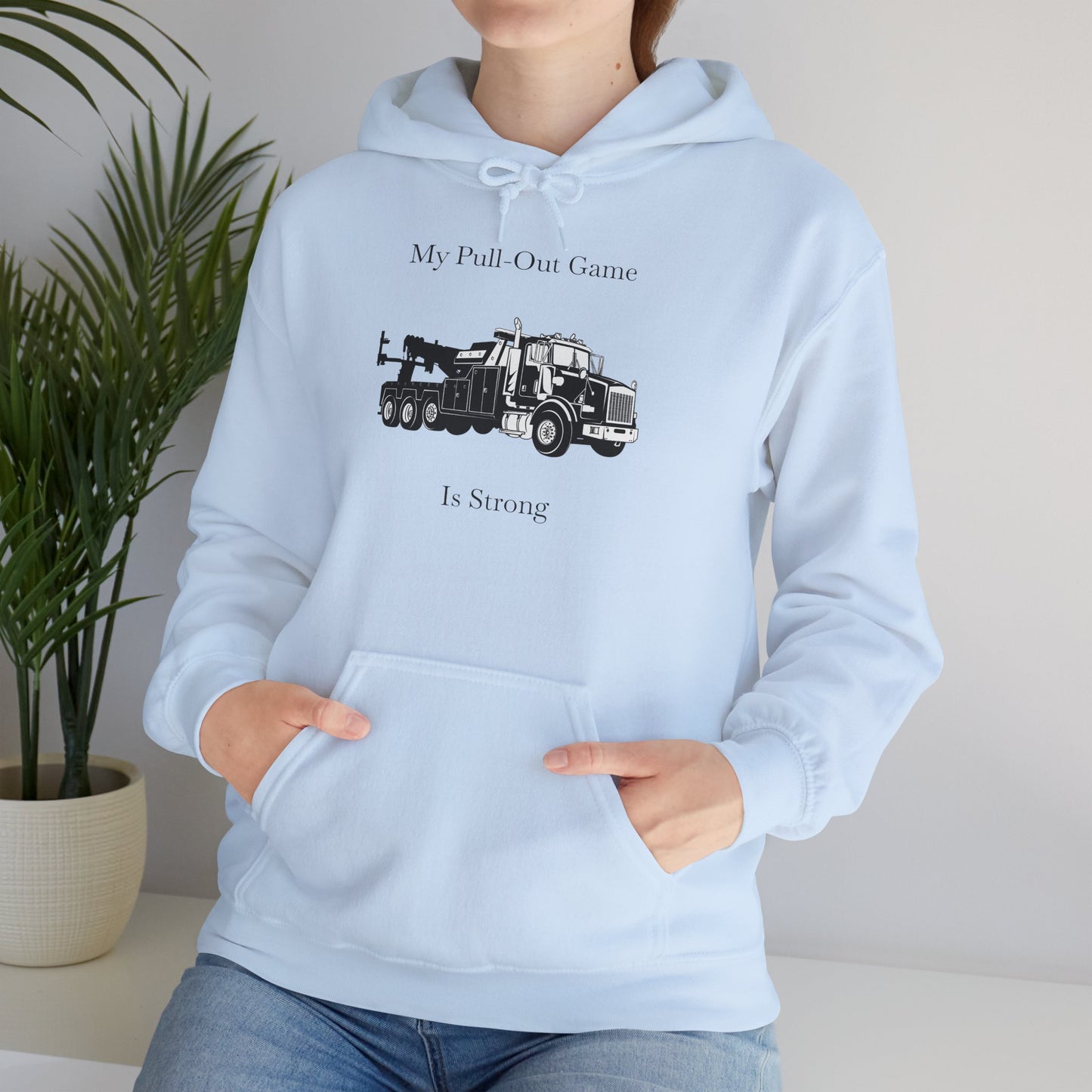 Pull Out Heavy Tow Truck Unisex Hoodie