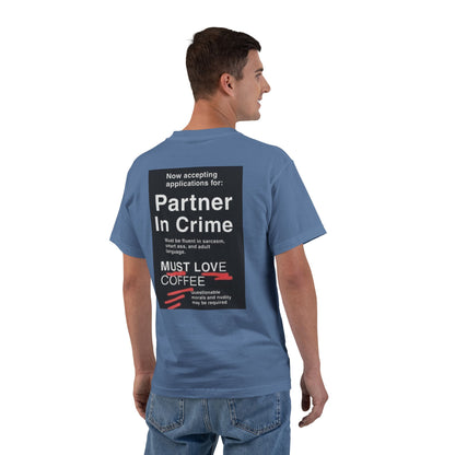 Partner In Crime Men's Short-Sleeve Crewneck Tee