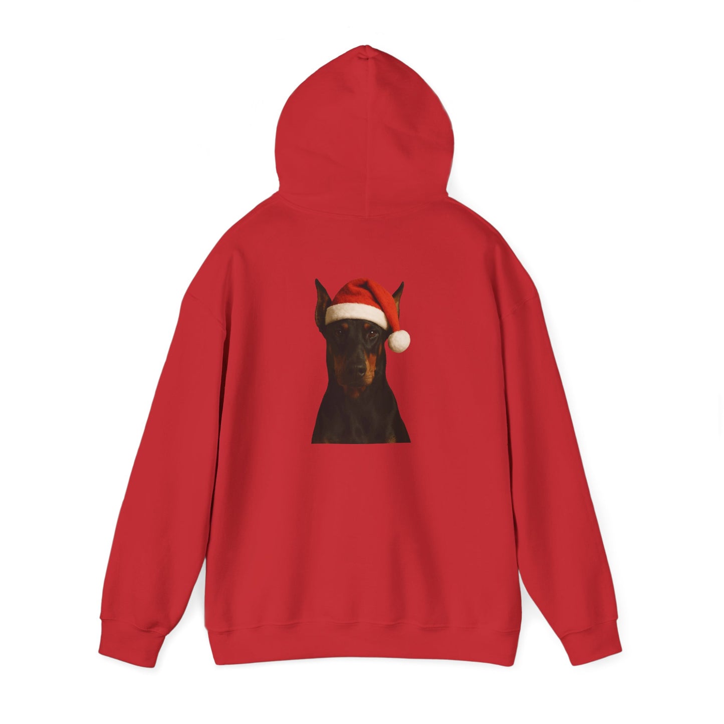 Santa Paws Doberman Unisex Hoodie
