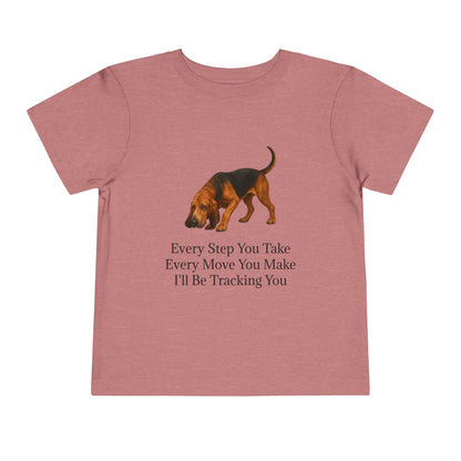 Tracking You Toddler Unisex Short Sleeve Crewneck Tee