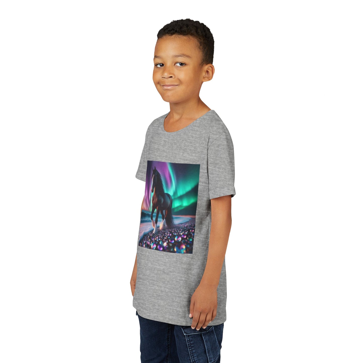 Midnight Magic Youth Unisex Short Sleeve Crewneck Tee