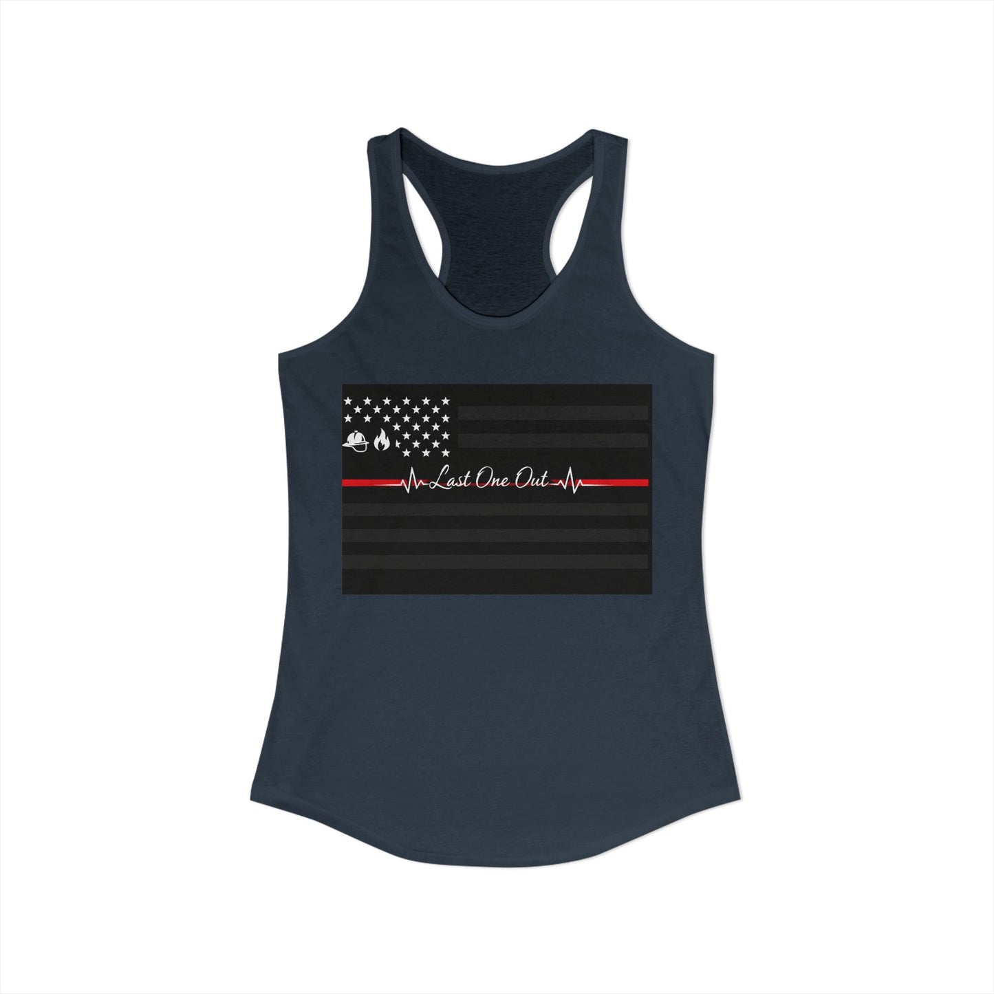 Thin Red Line Women's Racerback Tank