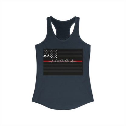 Thin Red Line Women's Racerback Tank