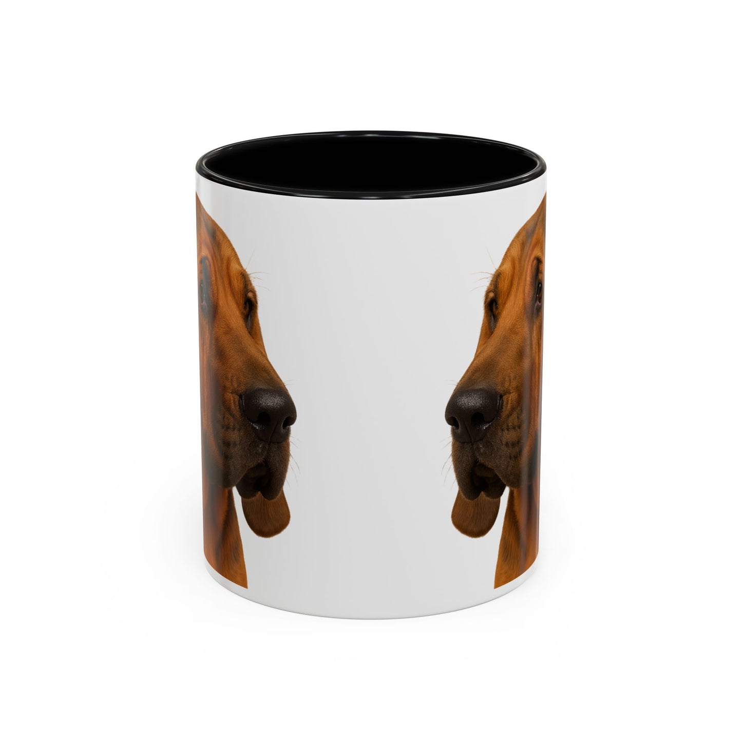 Bloodhound Head 2-Tone Coffee Mug
