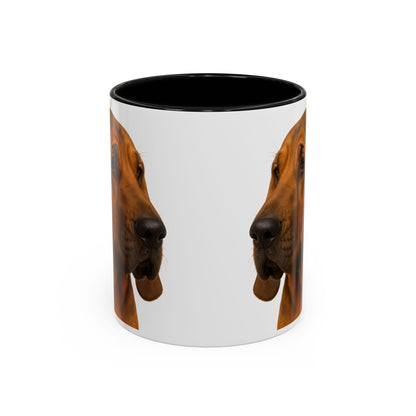 Bloodhound Head 2-Tone Coffee Mug