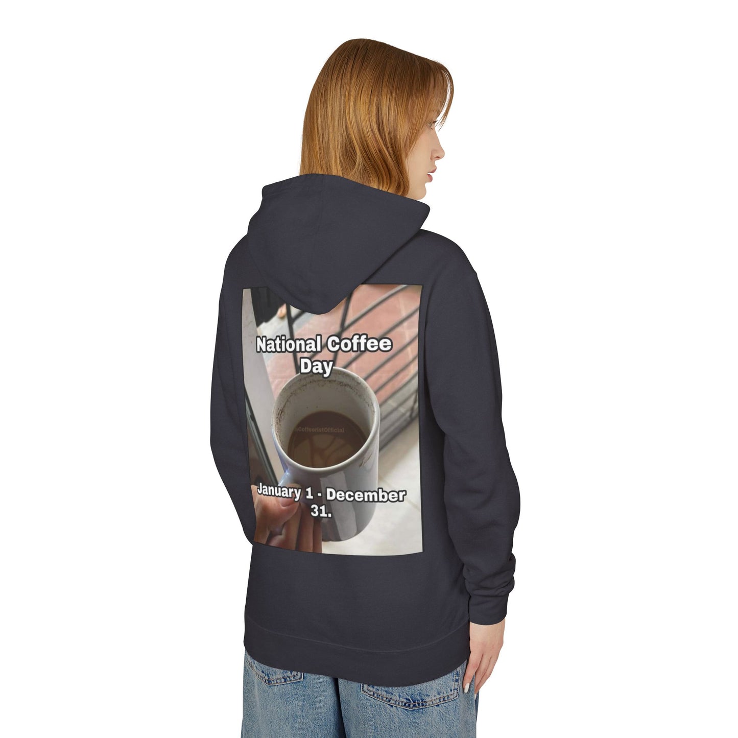 National Coffee Day Unisex Lightweight Hoodie