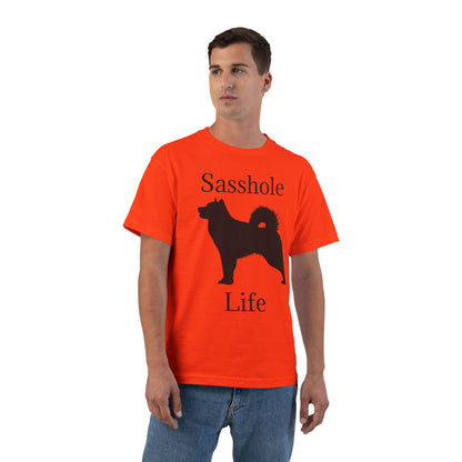 Sasshole Life Men's Short-Sleeve Crewneck Tee