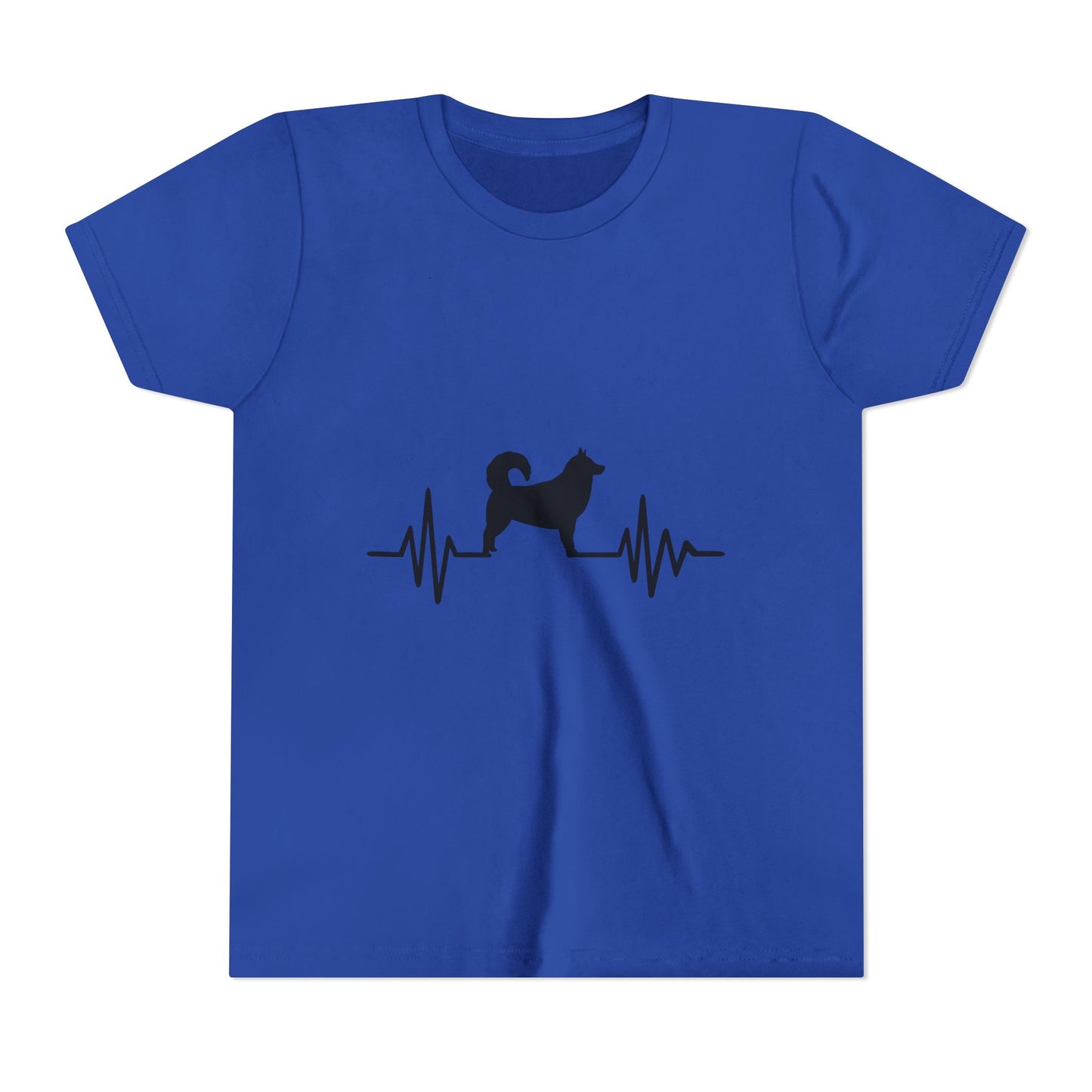 My Heart Beats For Malamutes Youth Unisex Short Sleeve Crewneck Tee