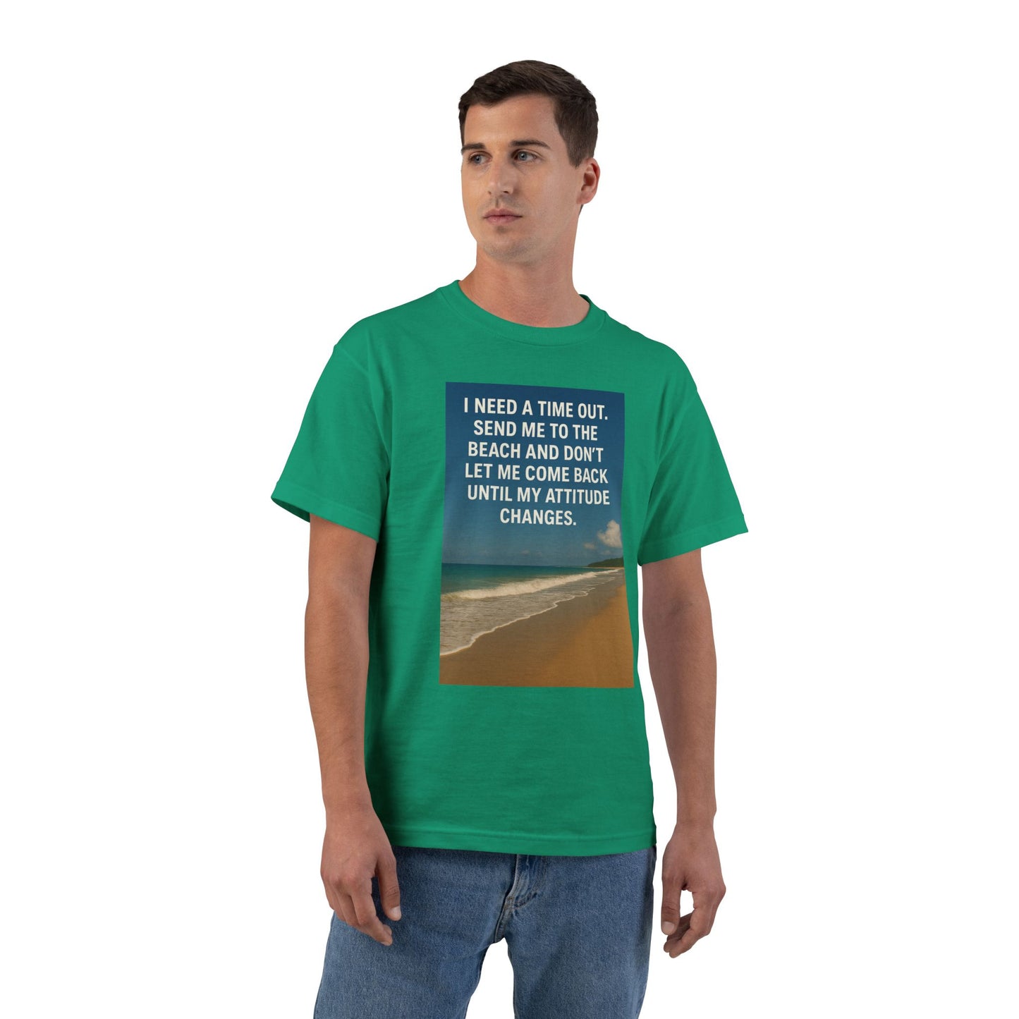 Time Out Men's Short-Sleeve Crewneck Tee