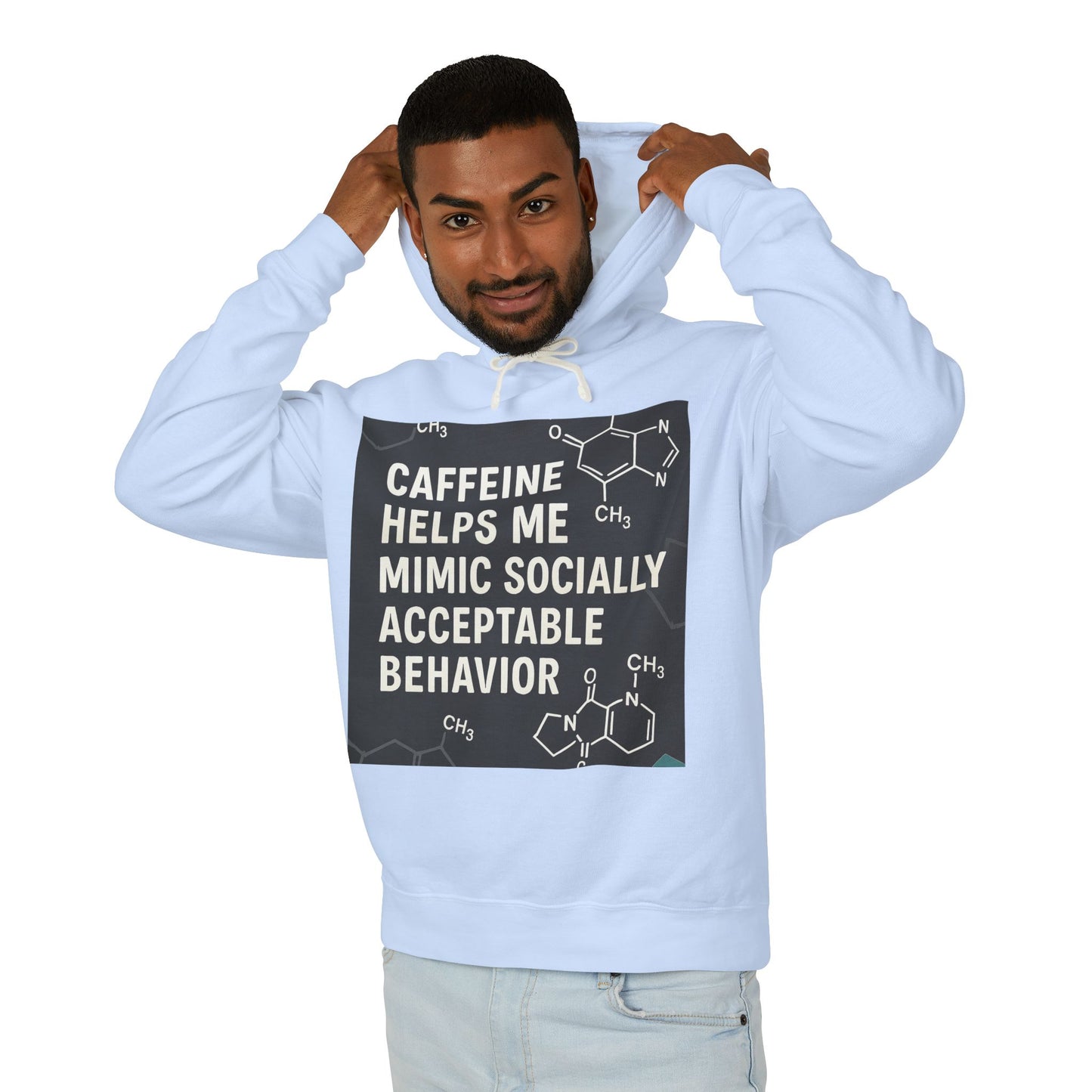 Socially Acceptable Unisex Lightweight Hoodie