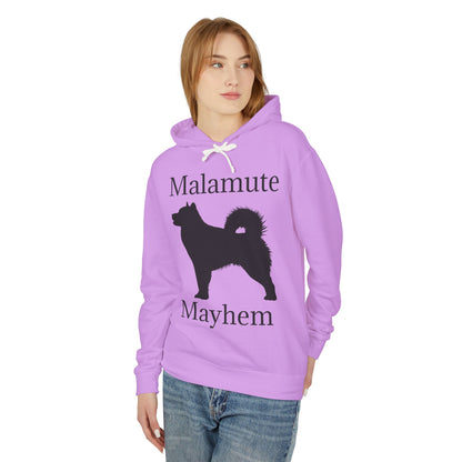 Malamute Mayhem Unisex Lightweight Hoodie