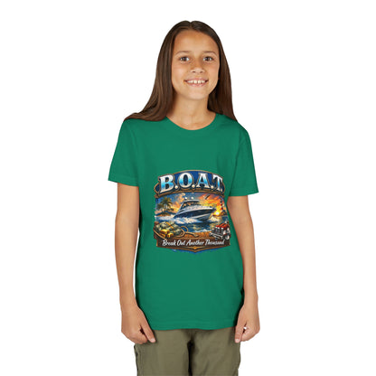 B.O.A.T. Youth Unisex Short Sleeve Crewneck Tee