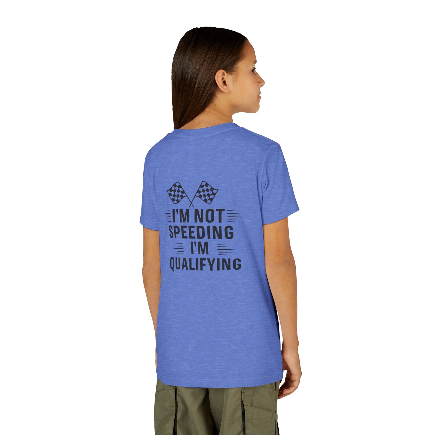 I'm Qualifying Youth Unisex Short Sleeve Crewneck Tee