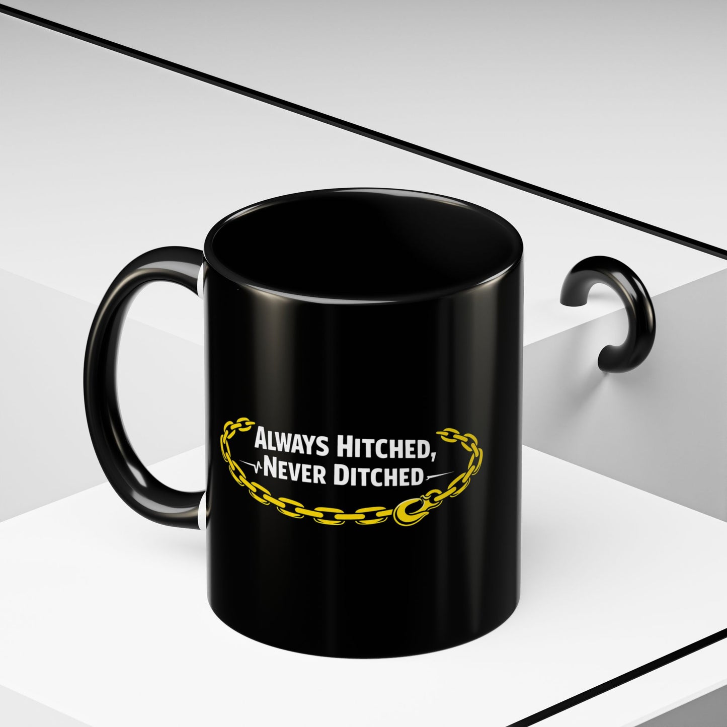 Always Hitched 2-Tone Coffee Mug