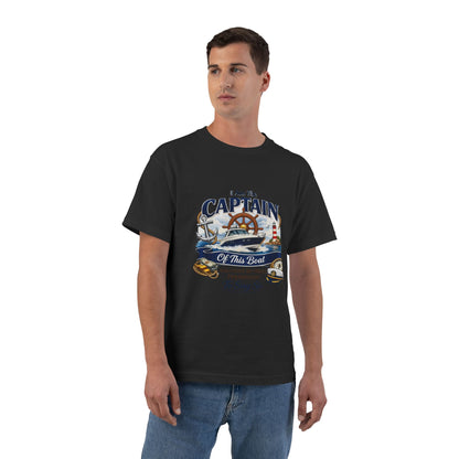 Captain Men's Short-Sleeve Crewneck Tee