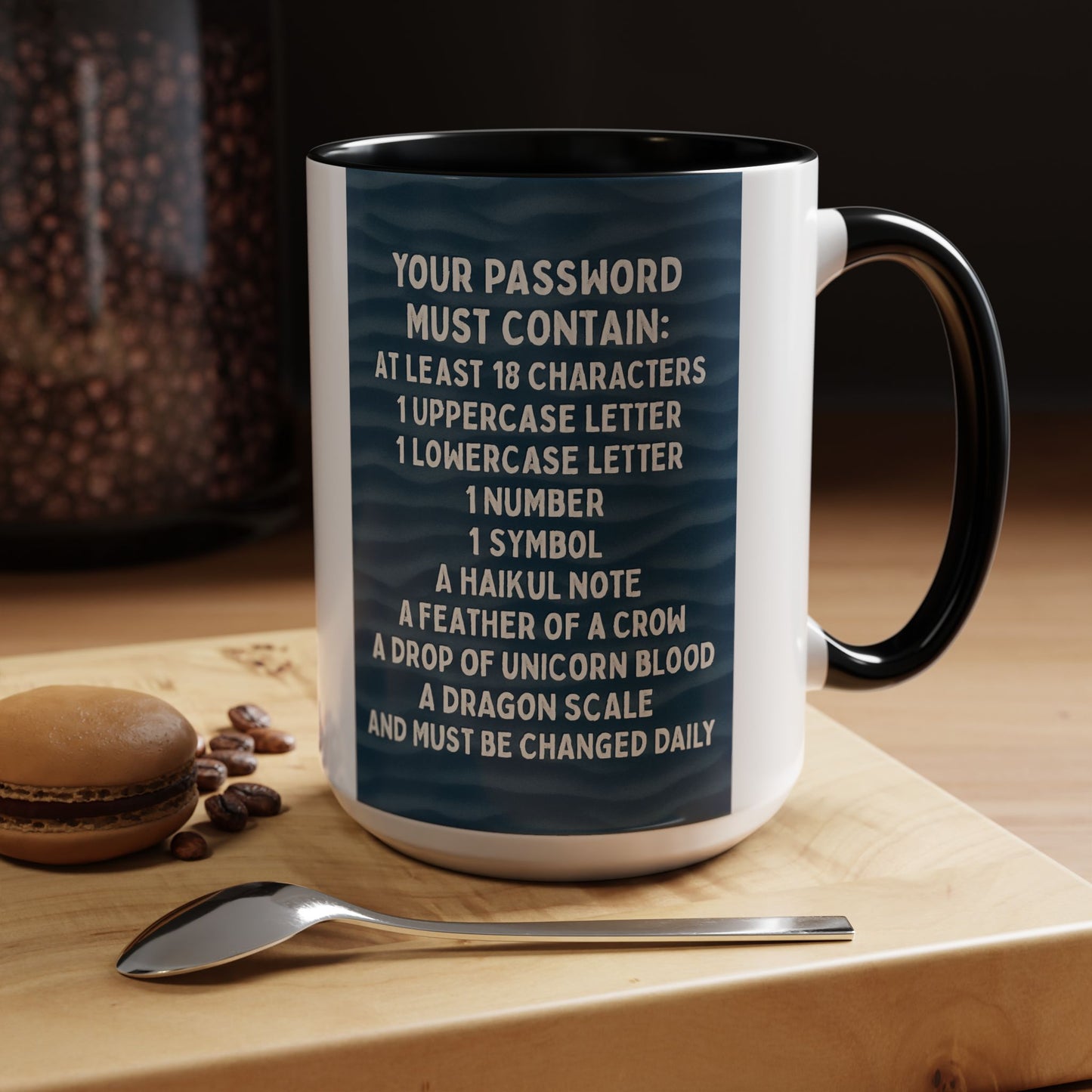 Password 2-Tone Coffee Mug