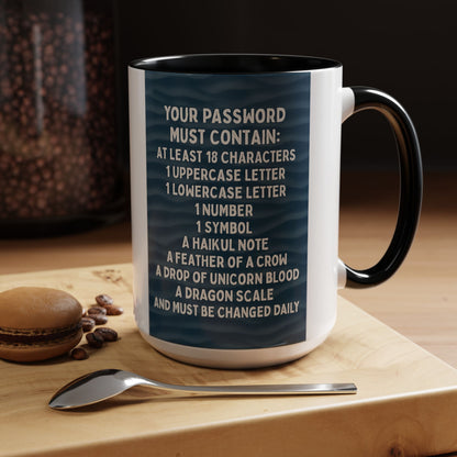 Password 2-Tone Coffee Mug