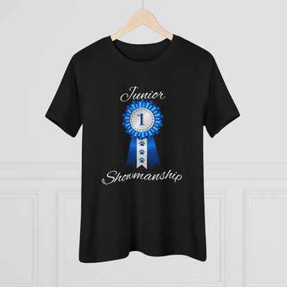 Junior Showmanship Women's Short Sleeve Crewneck Tee