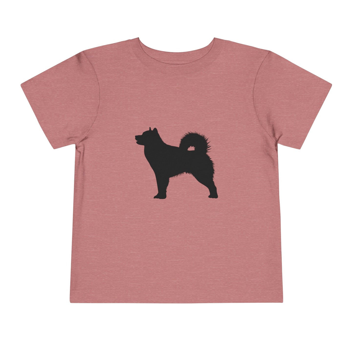 Malamute Silhouette Toddler Unisex Short Sleeve Crewneck Tee