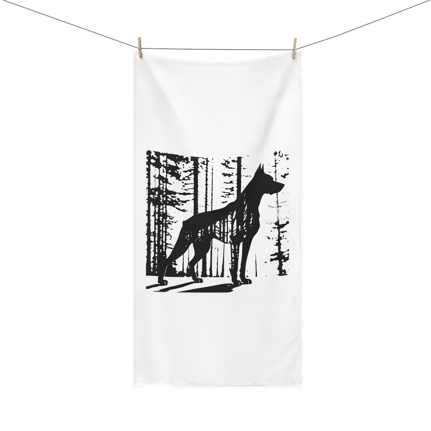 Watchful Eyes Mink-Cotton  Beach Towel