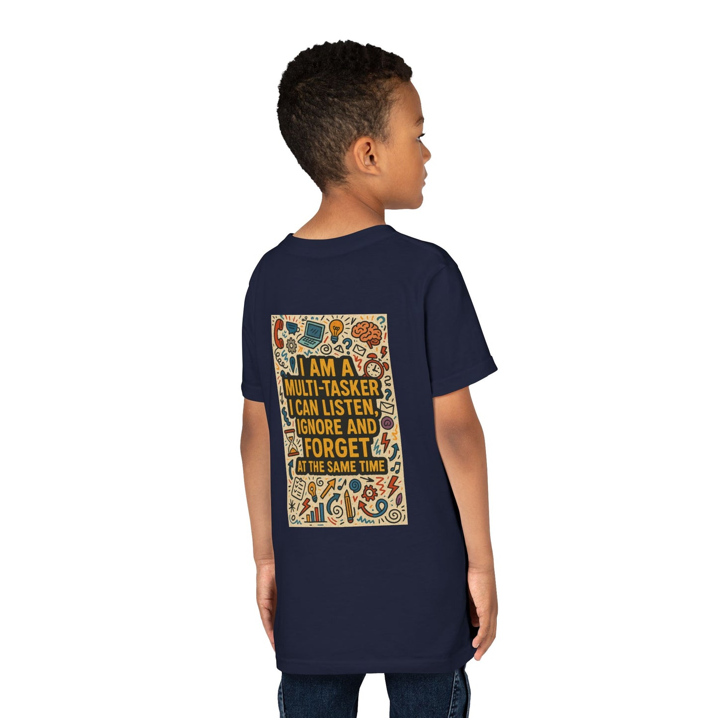 Multi-Tasker Youth Unisex Short Sleeve Crewneck Tee