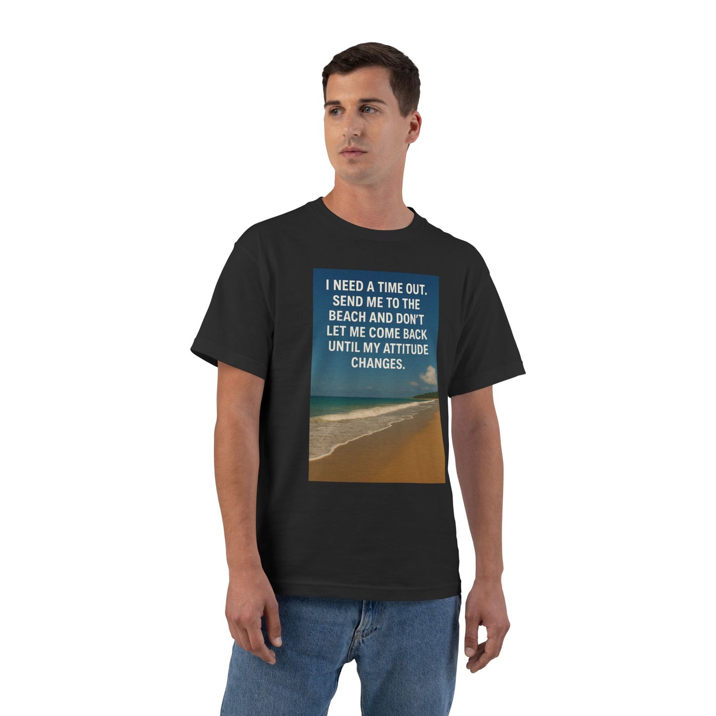 Time Out Men's Short-Sleeve Crewneck Tee