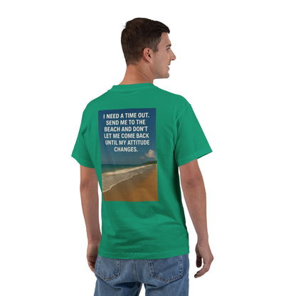 Time Out Men's Short-Sleeve Crewneck Tee