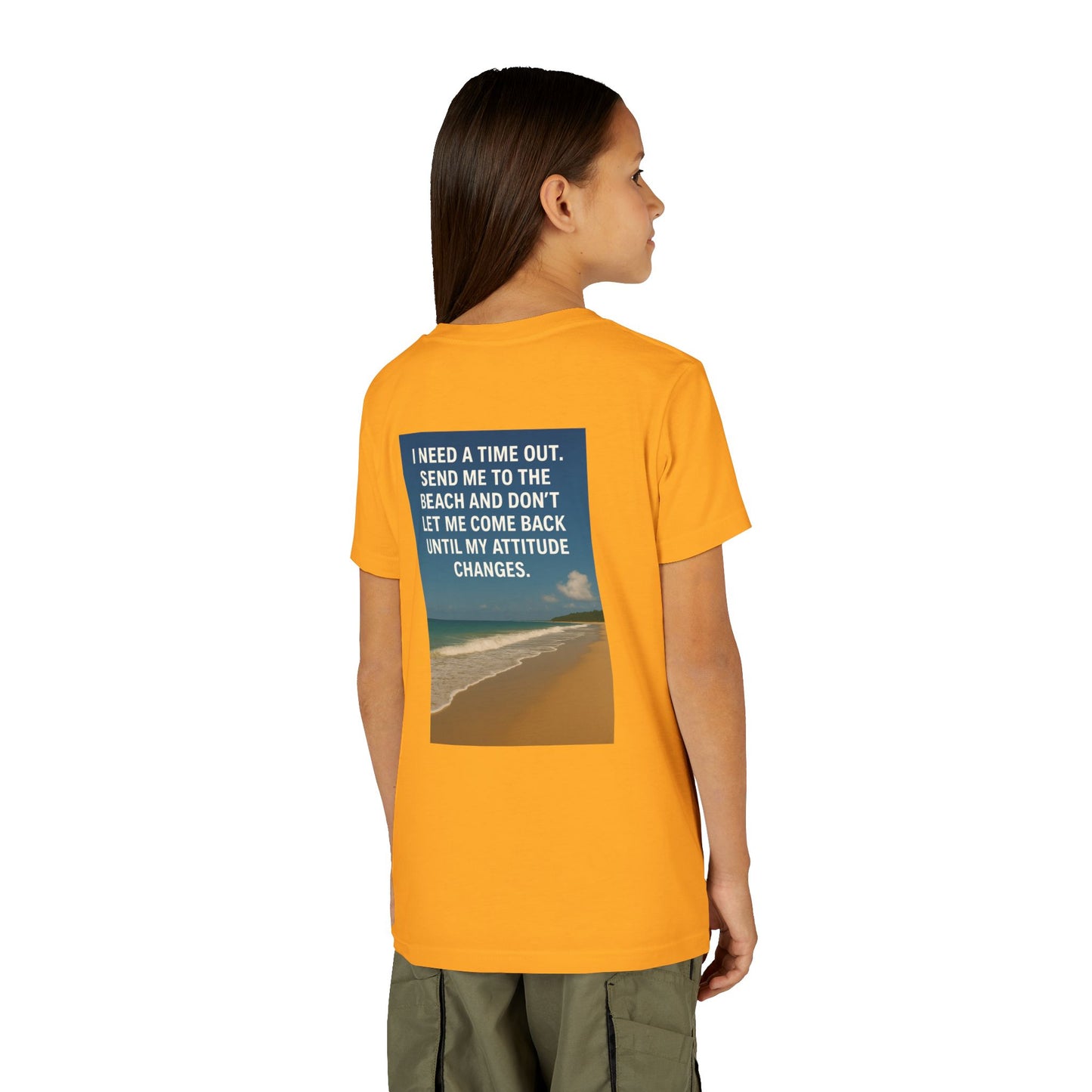 Time Out Youth Unisex Short Sleeve Crewneck Tee